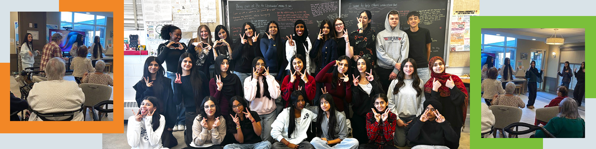 Clarence Sansom Students March Forward Through Action and Empathy Corp